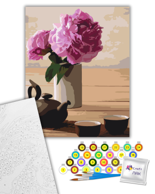 Картина за номерами "Чайна церемонія" 40*50 см 12122-AC