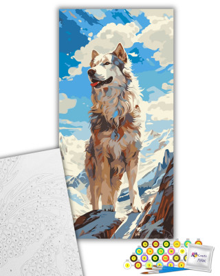 Картина за номерами "На вершині" 11543-AC 40х80 см