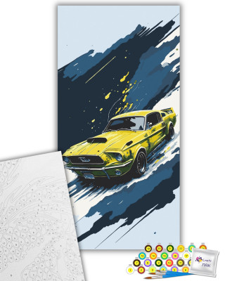 Картина за номерами "Ford Mustang" 12504-AC 40х80 см