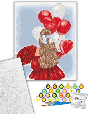 Картина за номерами "Подарунки від коханого" 10174-AC 40х50 см