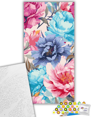 Картина за номерами "Кольорова весна" 13069-AC 40х80 см