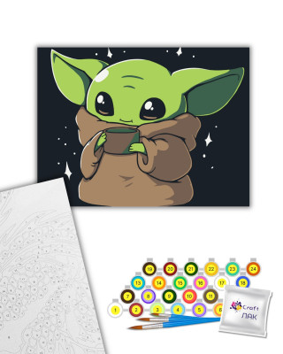 Картина за номерами "Малюк Ґрогу" 15581-AC 30х40 см