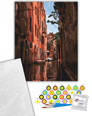 Картина за номерами "Канал Каннареджо. Венеція" 40*50 см 11214-AC