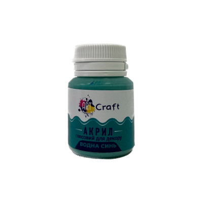 Акрилова фарба для декору глянсова AG-7507 "Водна синь"