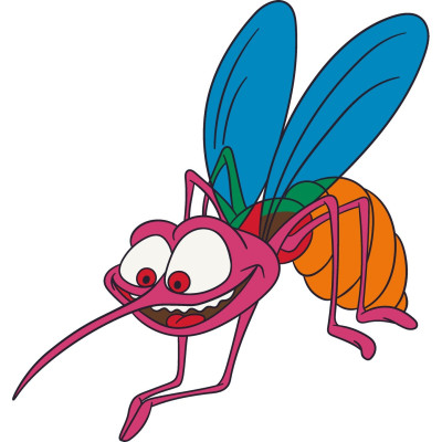 Дитяча розмальовка "Комарик" 15048-AC 25х30 см