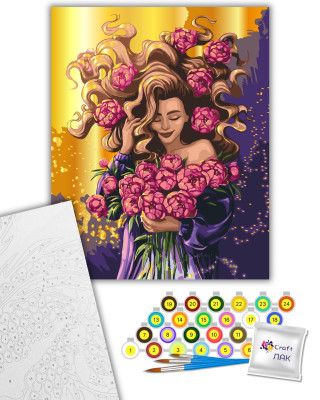 Картина за номерами "Весняна ілюзія" з металізованими фарбами 10115-AC 40х50 см by ©elishas_art_original