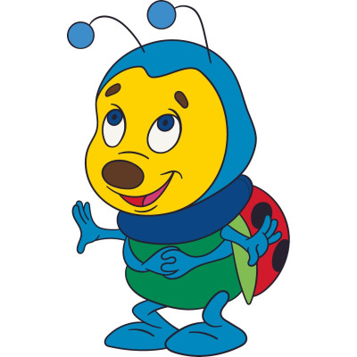 Дитяча розмальовка "Жук сонечко" 15049-AC 25х30 см