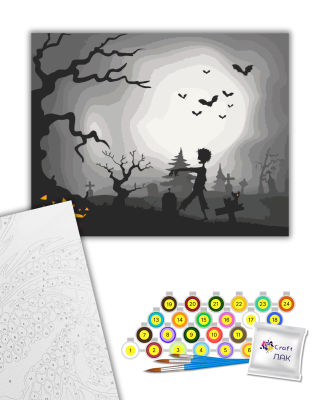 Картина за номерами "Гроші або смерть" 16010-AC 40х50 см