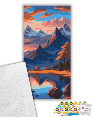 Картина за номерами "Гармонія природи" 11057-AC 40х80 см