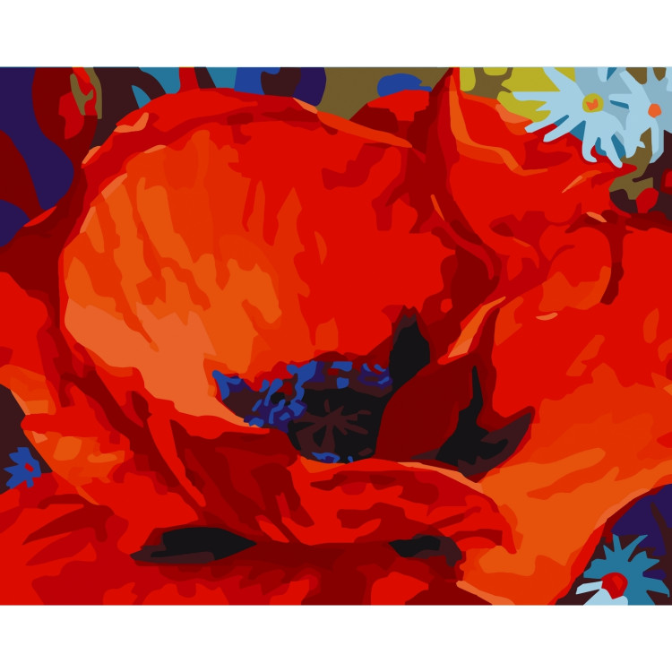 Картина по номерам "Роскошный цветок" 12148-AC 40х50 см