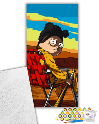 Картина за номерами "Морті" 16050-AC 40х80 см