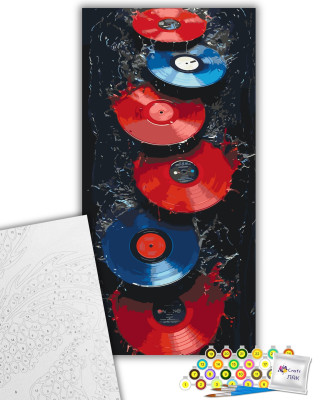 Картина за номерами "Вініл" 12023-AC 40х80 см