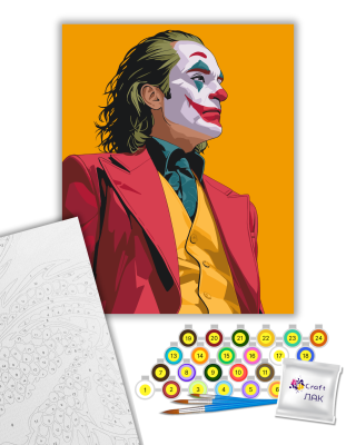 Картина за номерами "Загадковий Джокер" 16148-AC 40х50 см