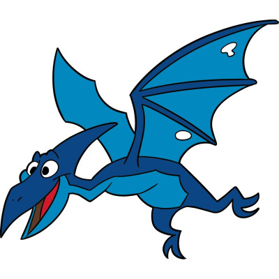 Дитяча розмальовка "Птерозаврик" 15056-AC 25х30 см