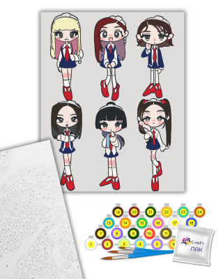 Картина за номерами "Ive art" 10072-AC 40х50 см